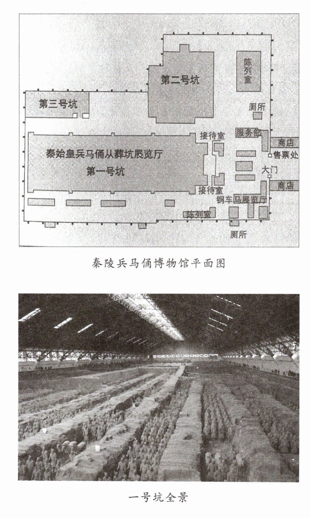 一号坑全景