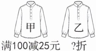 满100减25元折