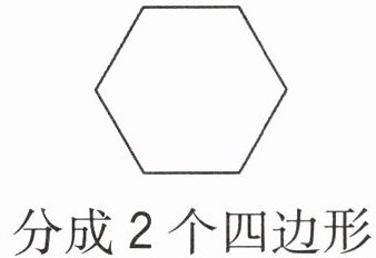 分成2个四边形