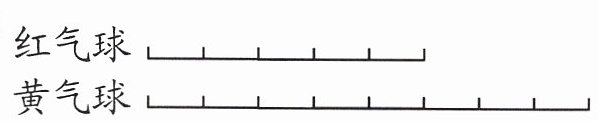 1红气球黄气球