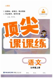 顶尖课课练九年级语文人教版