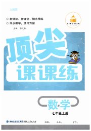 顶尖课课练七年级数学人教版