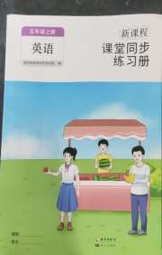 新课程课堂同步练习册五年级英语人教版