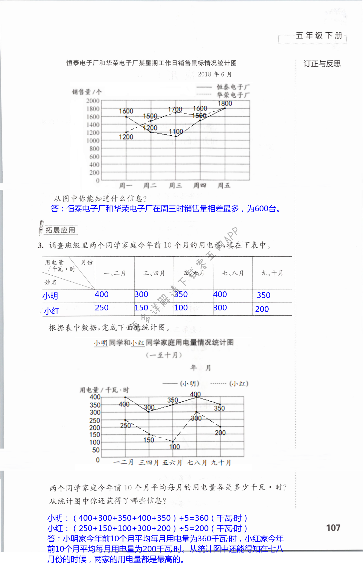 八 整理与复习 - 第107页