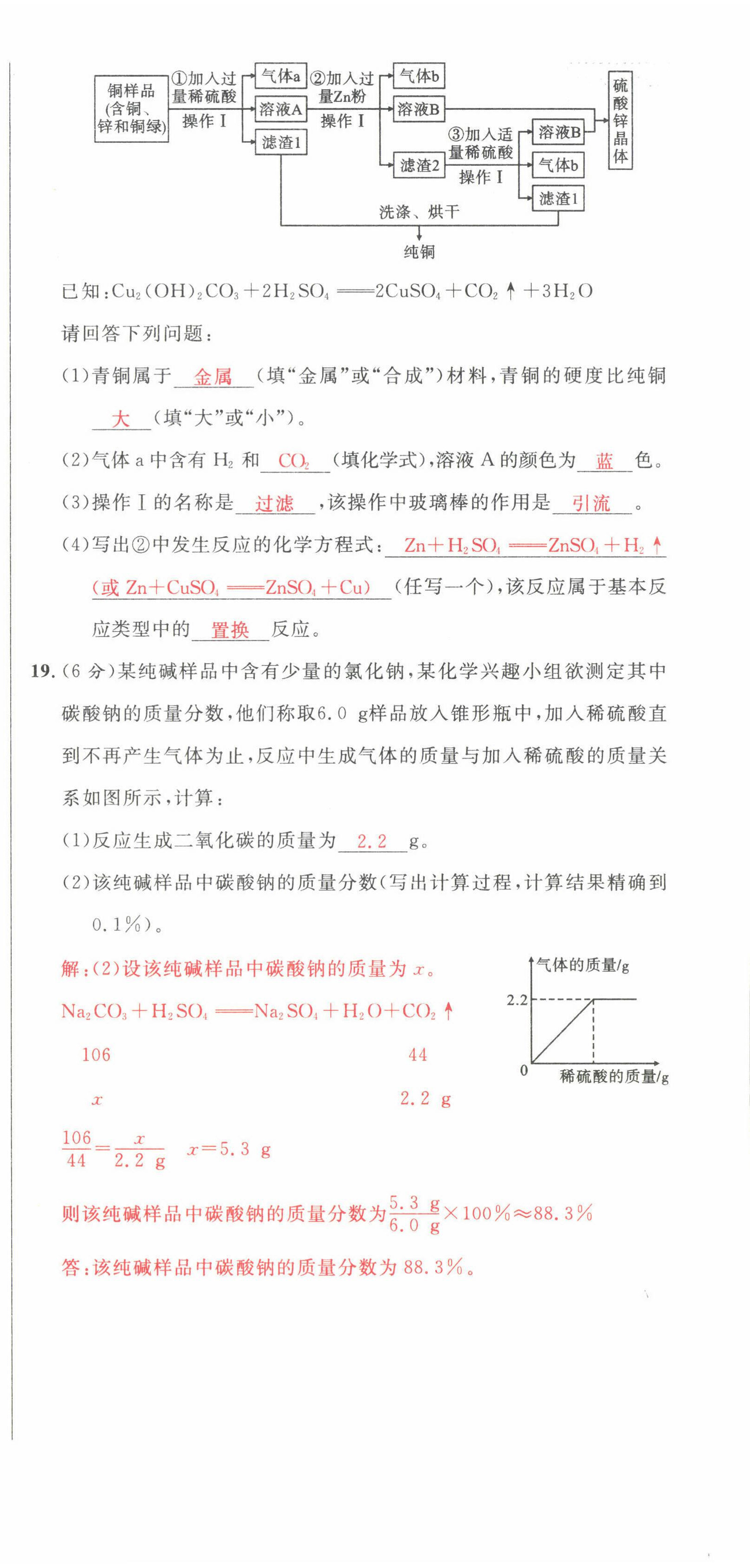 2022年中考先锋吉林出版集团化学黄石专版&nbsp;第6页