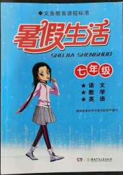 暑假生活湖南少年儿童出版社七年级语数英综合
