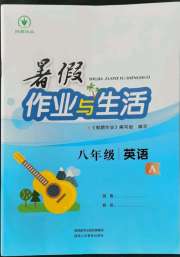 暑假作业与生活陕西人民教育出版社八年级英语A版