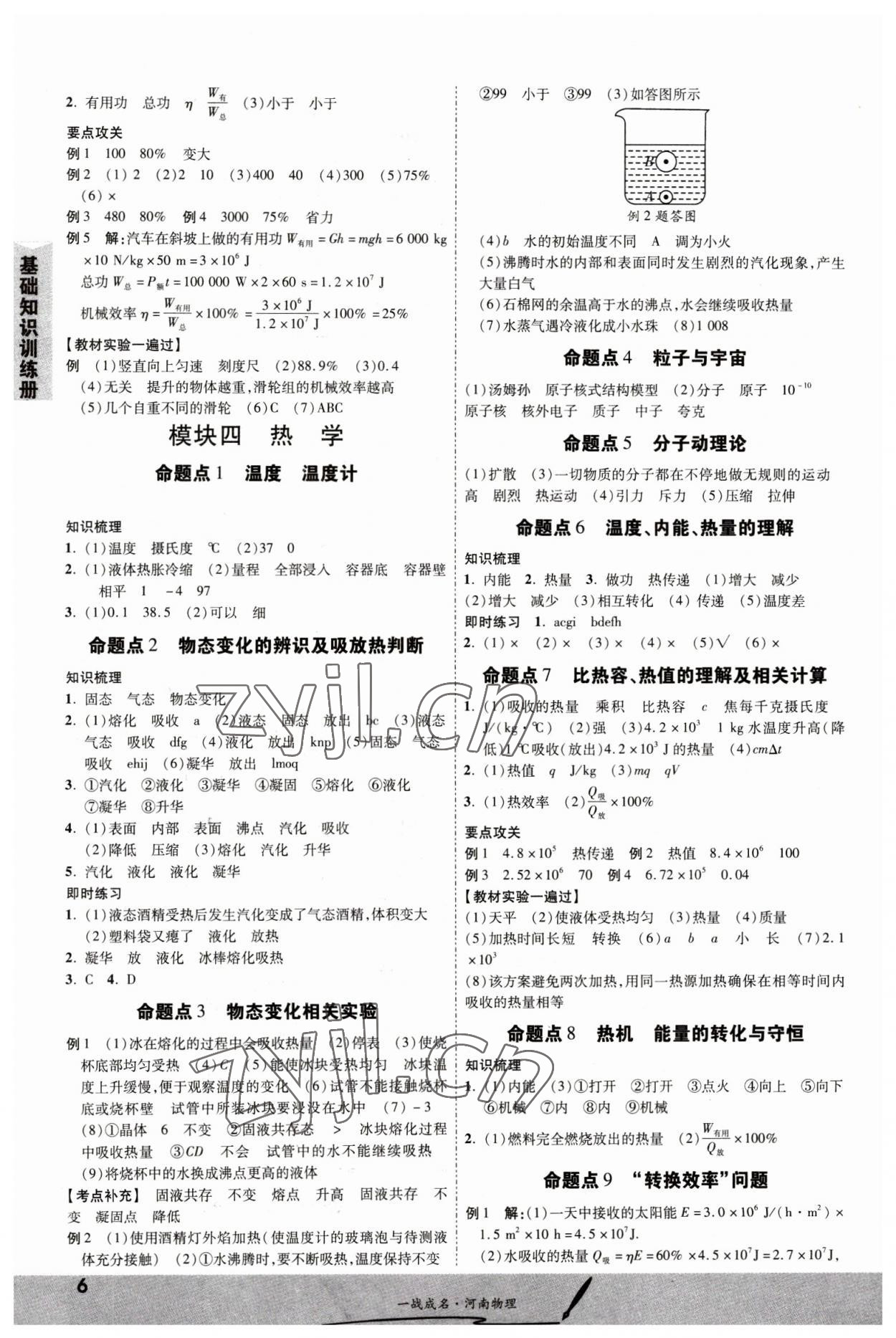 2023年一战成名考前新方案物理河南专版&nbsp;第6页