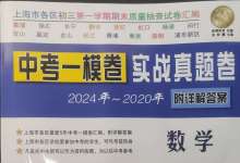 2020~2024年中考一模卷實戰真題卷數學