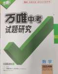 2025年萬唯中考試題研究數(shù)學(xué)河南專版