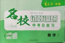 2025年名校試題調研中考總復習數學