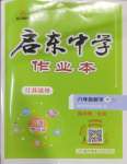 2025年啟東中學作業(yè)本八年級數(shù)學下冊蘇科版連淮專版