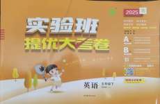 2025年實驗班提優大考卷五年級英語下冊譯林版