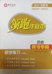 2025年領跑作業本八年級歷史下冊人教版廣東專版