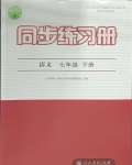 2025年同步練習(xí)冊人民教育出版社七年級語文下冊人教版江蘇專版