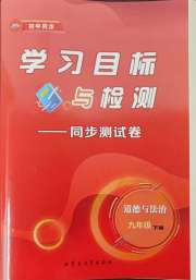 学习目标与检测同步测试卷九年级道德与法治人教版