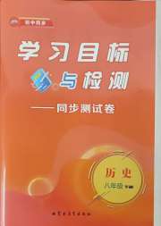 学习目标与检测同步测试卷八年级历史人教版