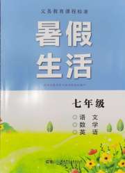暑假生活湖南少年儿童出版社七年级语文数学英语综合