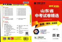2026年春雨教育中考試卷精選九年級(jí)歷史全一冊人教版山東專版