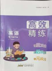 高效精练七年级英语译林牛津版