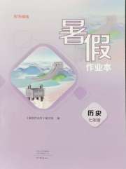 暑假作业本大象出版社七年级历史人教版