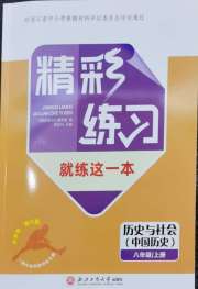 精彩练习就练这一本八年级历史人教版评议教辅