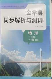 金学典同步解析与测评贵州人民出版社八年级物理人教版