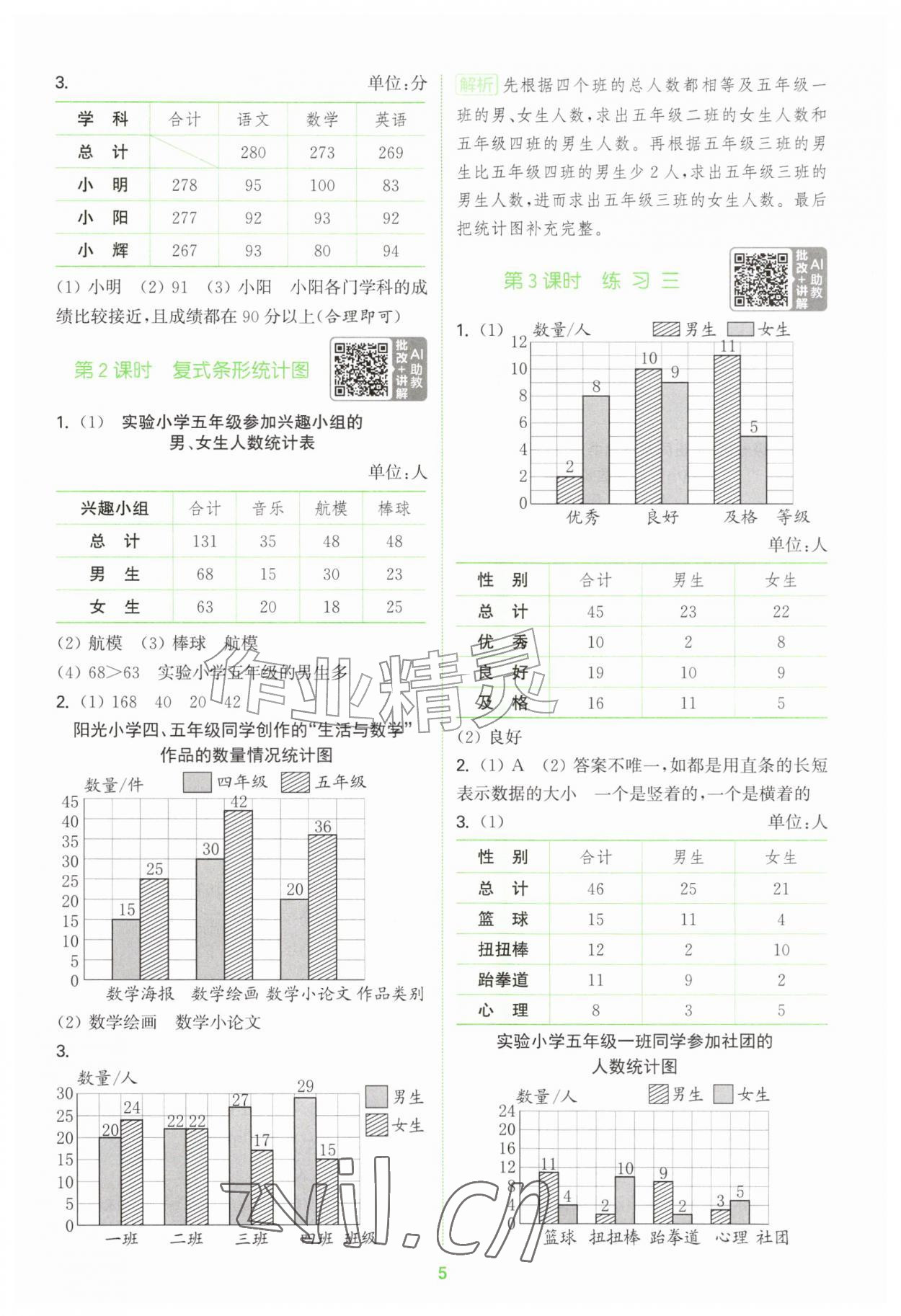2026年拔尖特训五年级数学上册苏教版江苏专版&nbsp;第5页