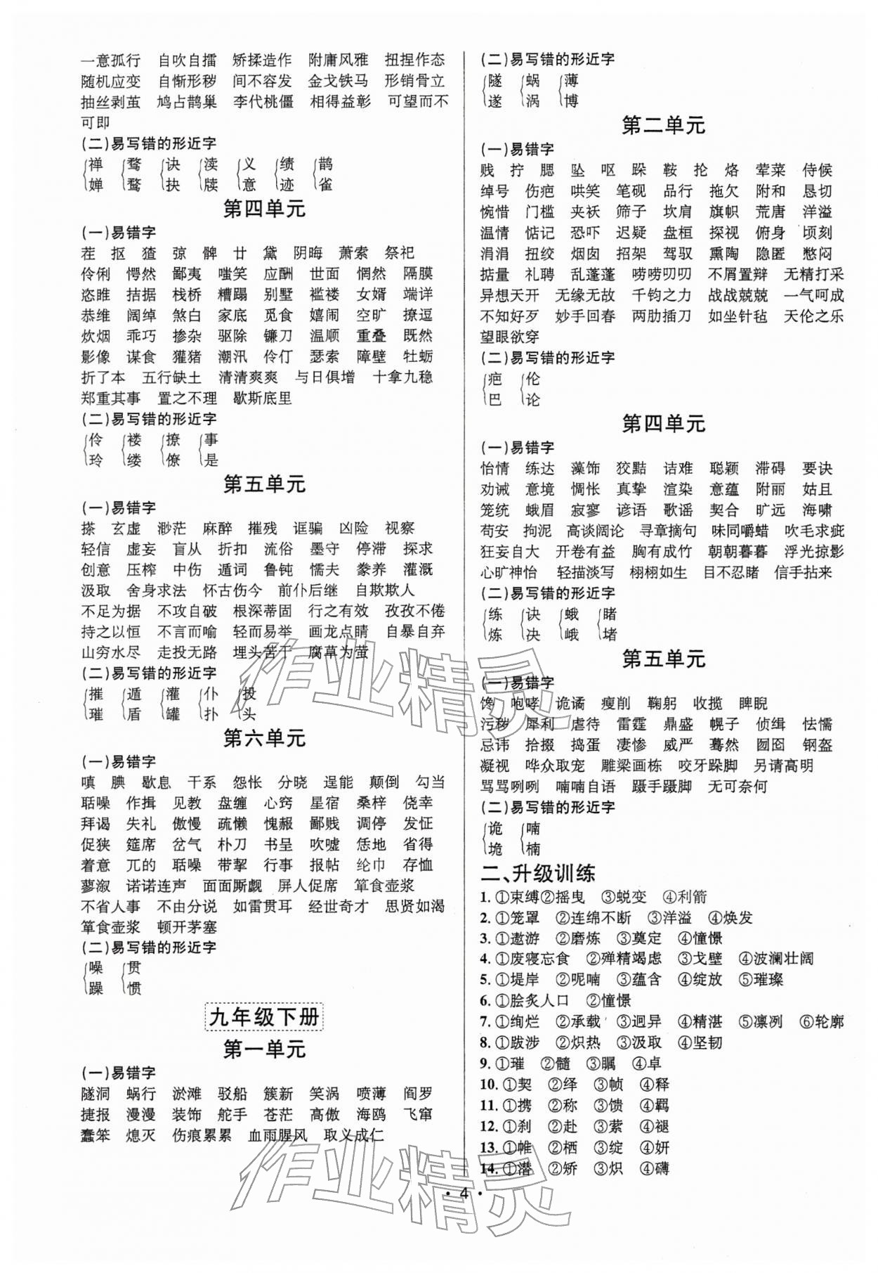 2026年语文中考全攻略中考&nbsp;第4页