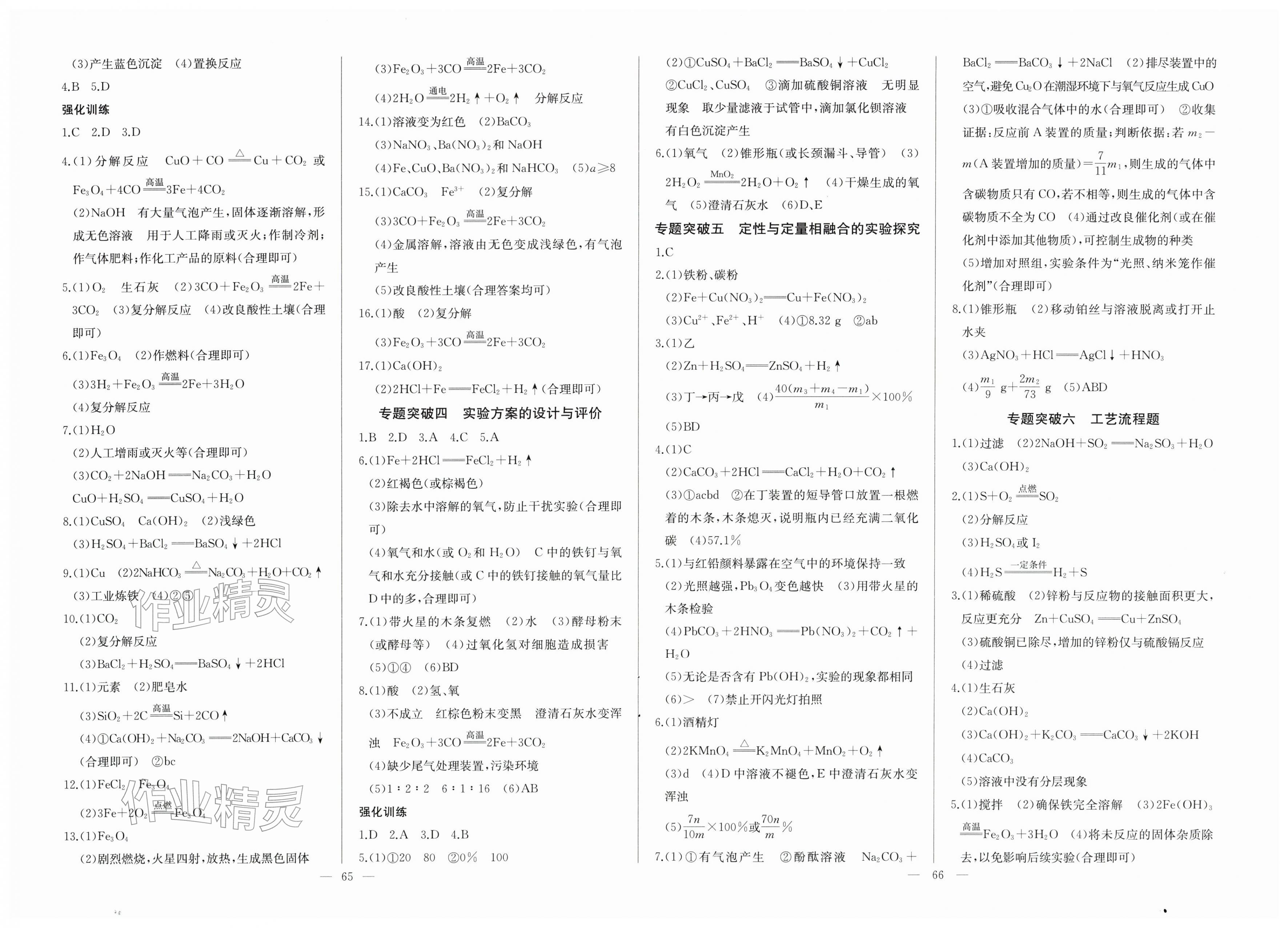 2026年思维新观察中考化学&nbsp;第5页