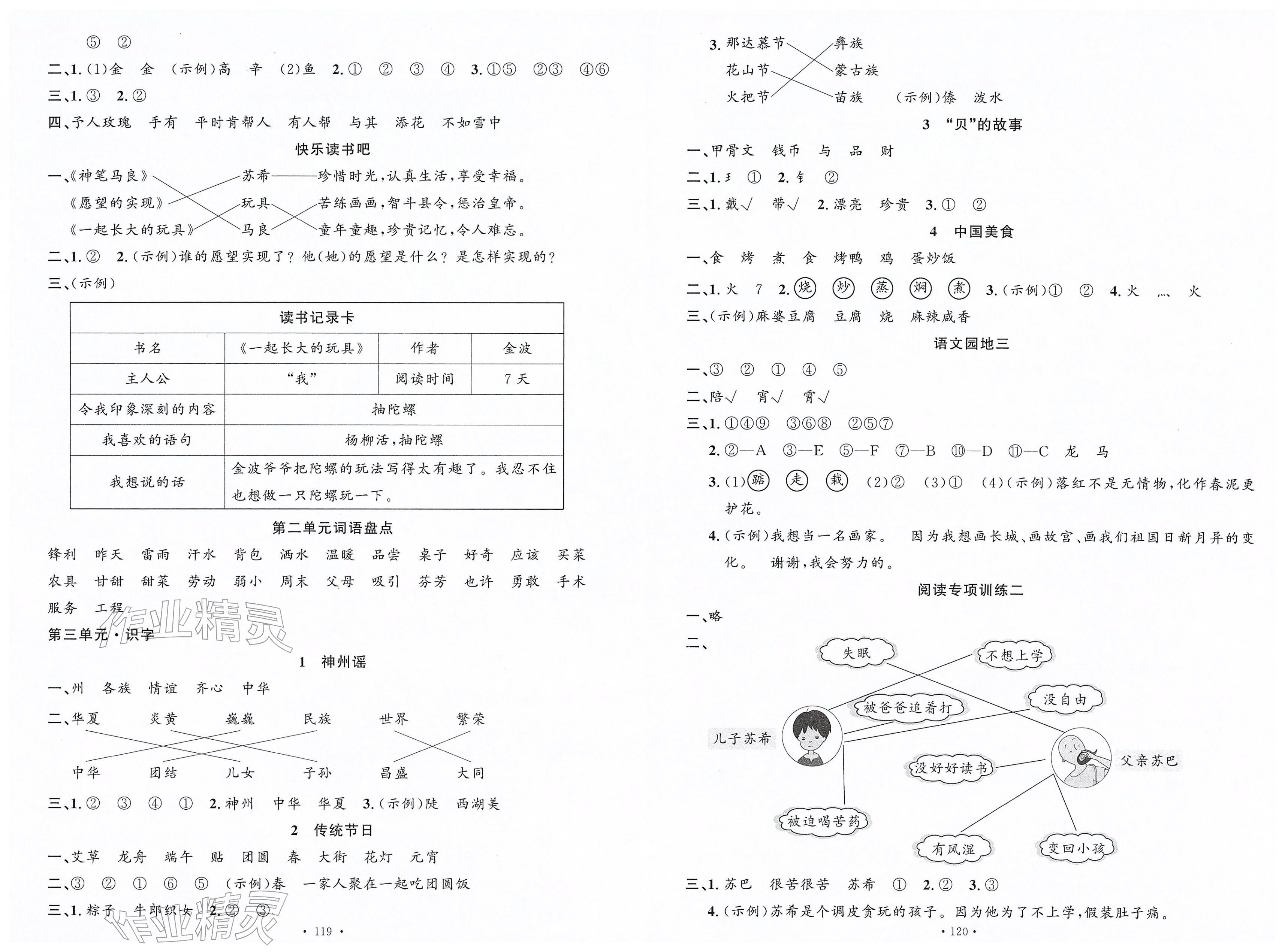 2026年语文要素天天练二年级语文下册人教版&nbsp;第2页