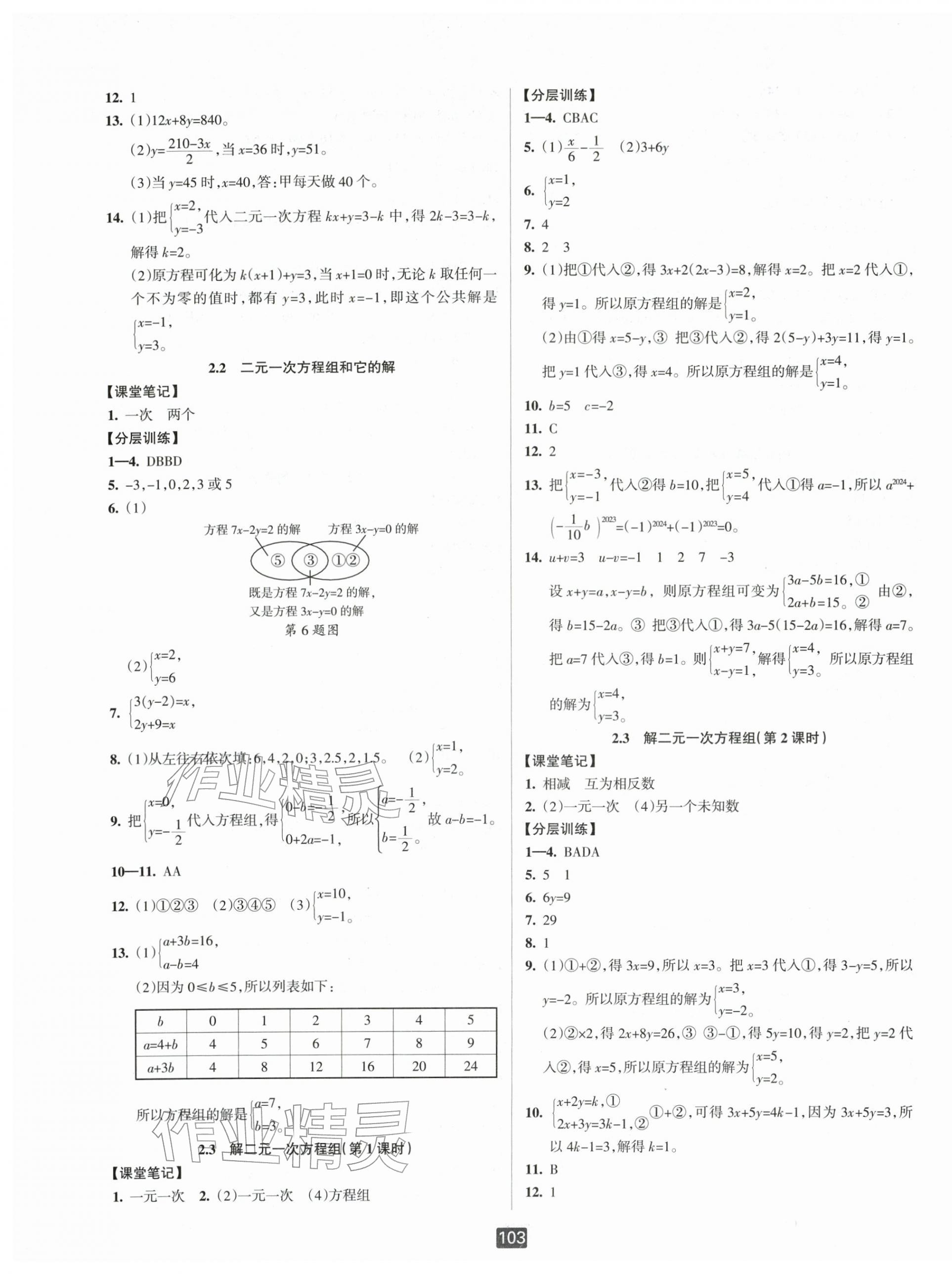 2026年励耘书业励耘新同步七年级数学下册浙教版&nbsp;第5页