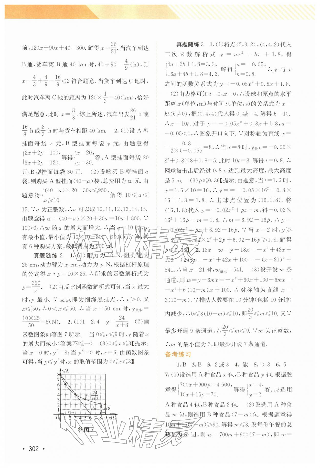 2026年中考指南总复习数学湘教版&nbsp;第12页