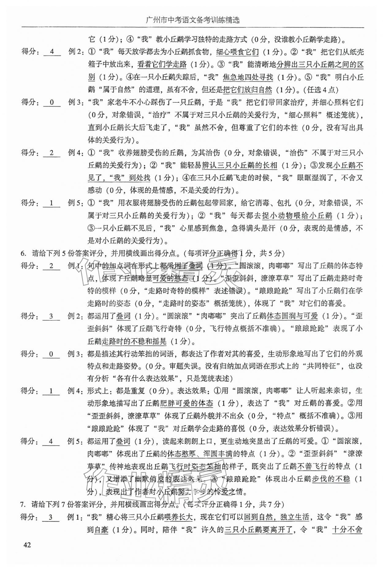 2026年广州市中考语文&nbsp;第46页