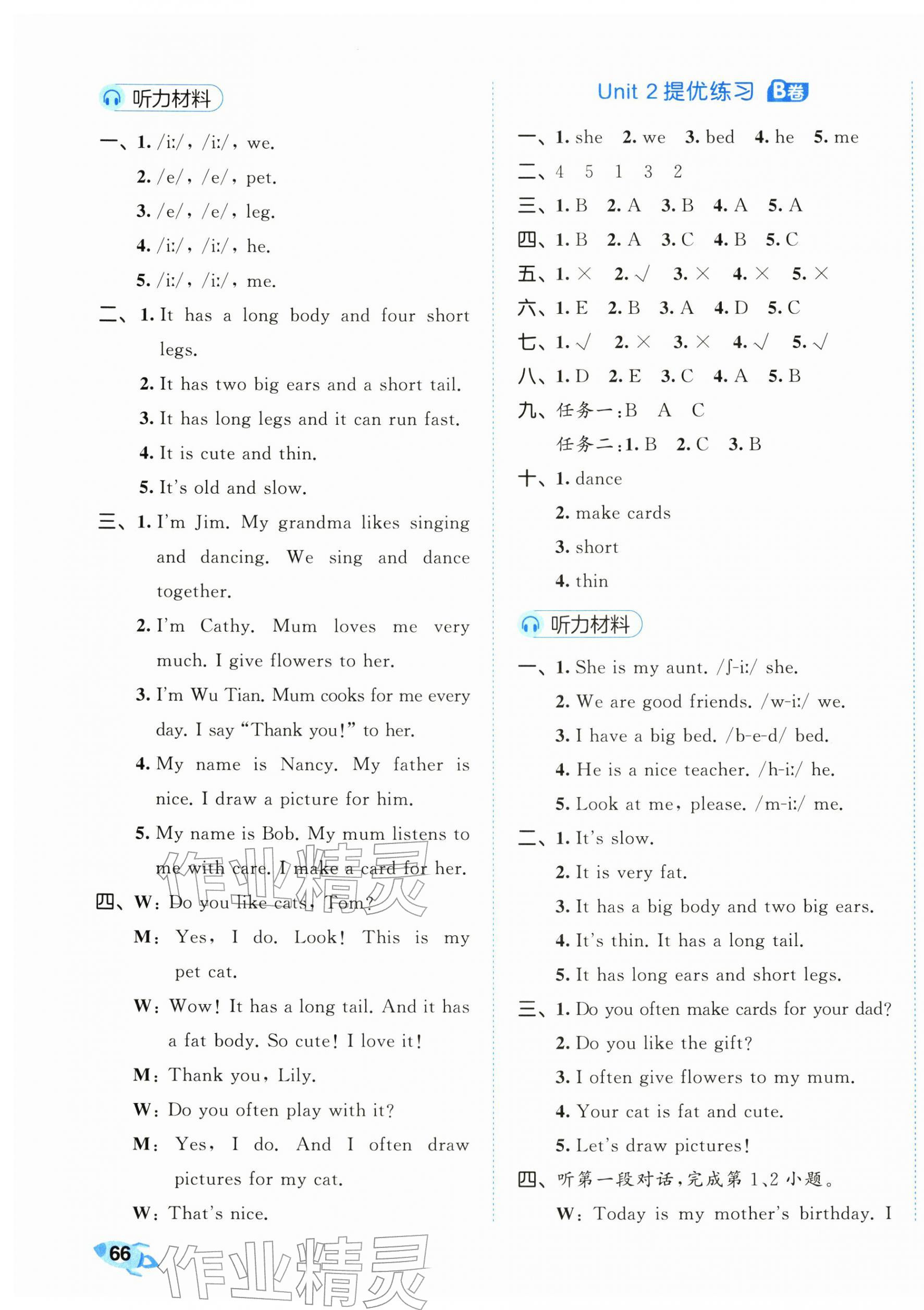 2026年53全优卷三年级英语下册人教版&nbsp;第3页
