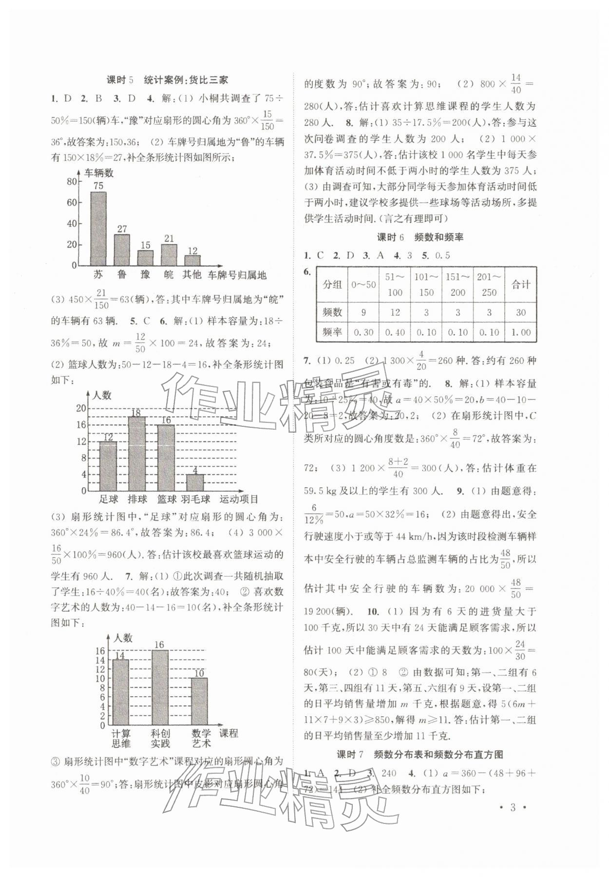 2026年高效精练八年级数学下册苏科版&nbsp;第3页