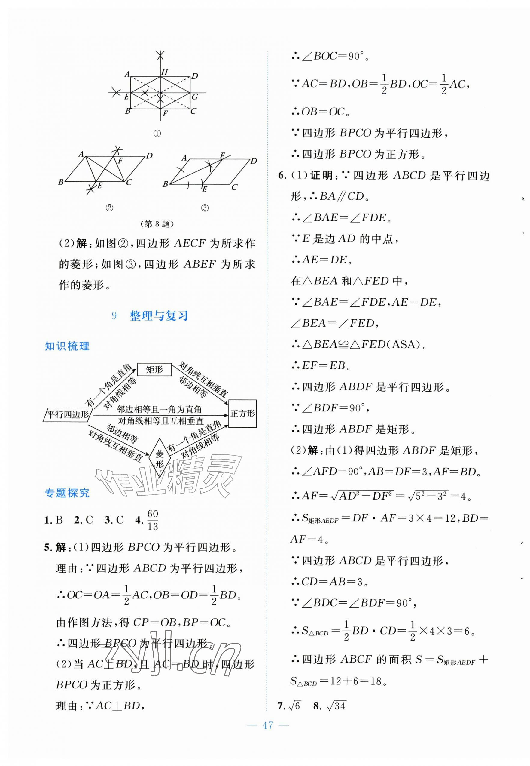 2026年课堂精练九年级数学上册北师大版福建专版&nbsp;第7页