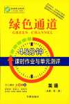 2024年綠色通道45分鐘課時作業(yè)與單元測評高中英語必修第二冊