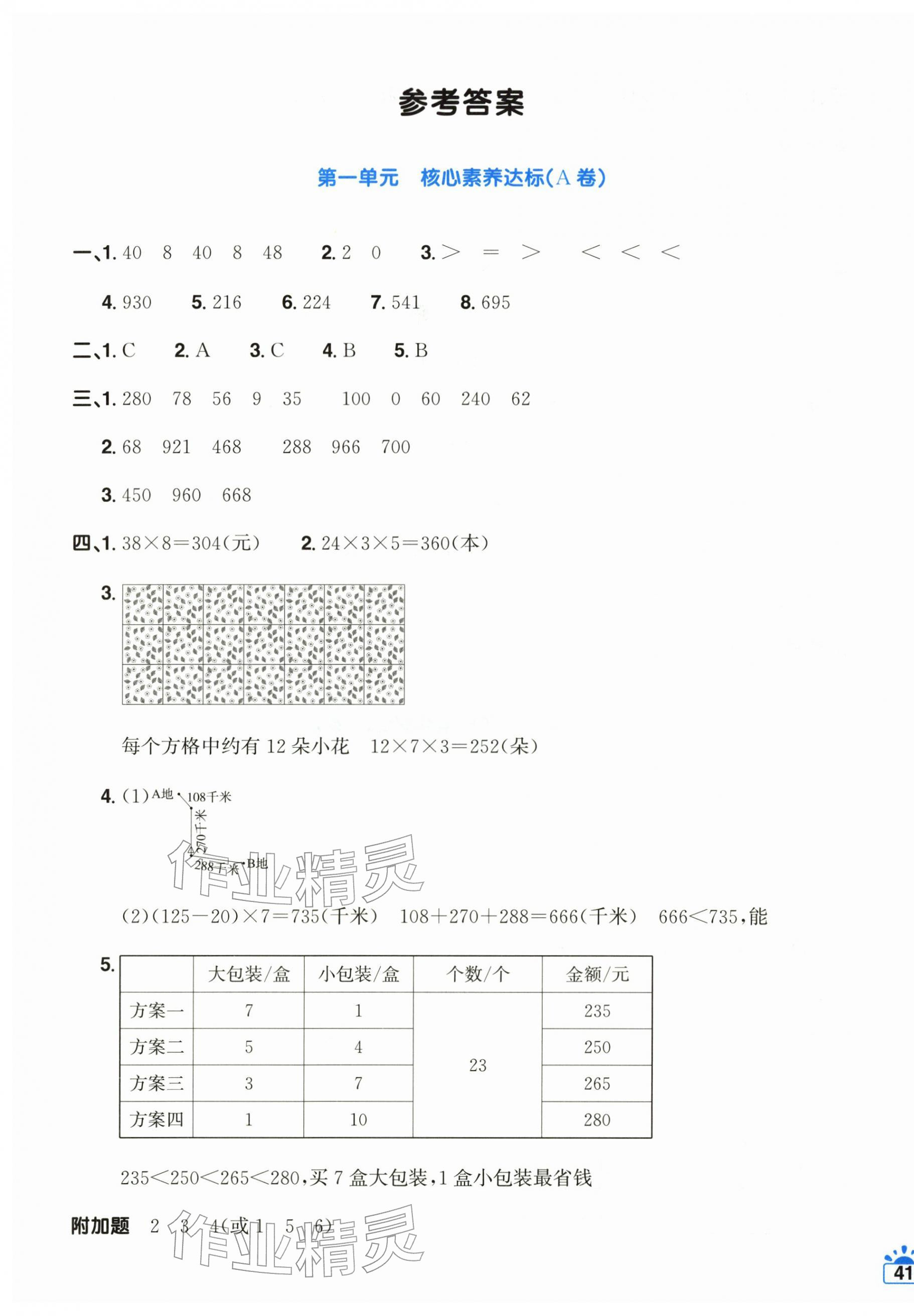 2026年阳光同学一线名师全优好卷三年级数学下册北师大版&nbsp;第1页