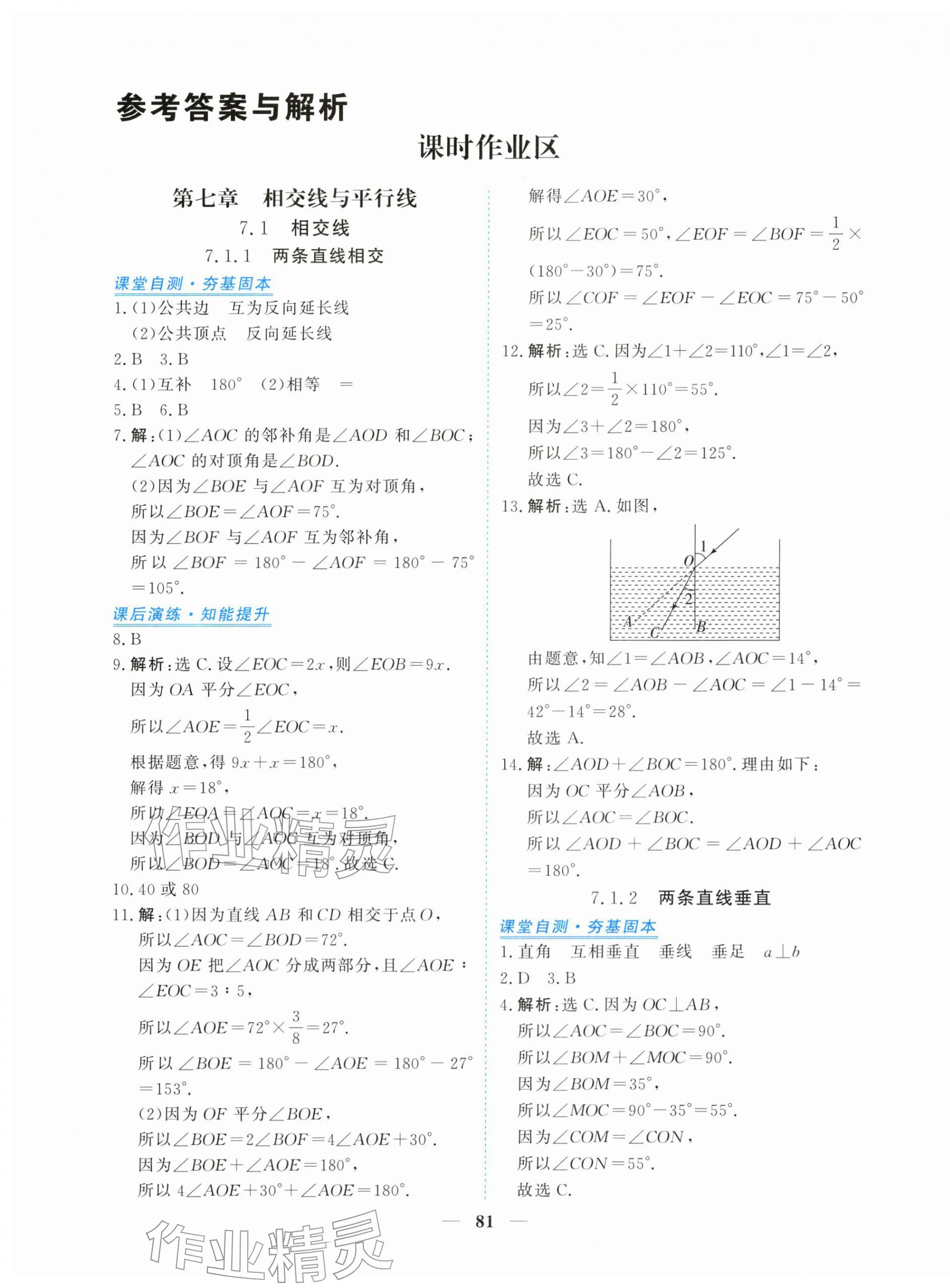 2026年新坐标同步练习七年级数学下册人教版青海专用&nbsp;第1页
