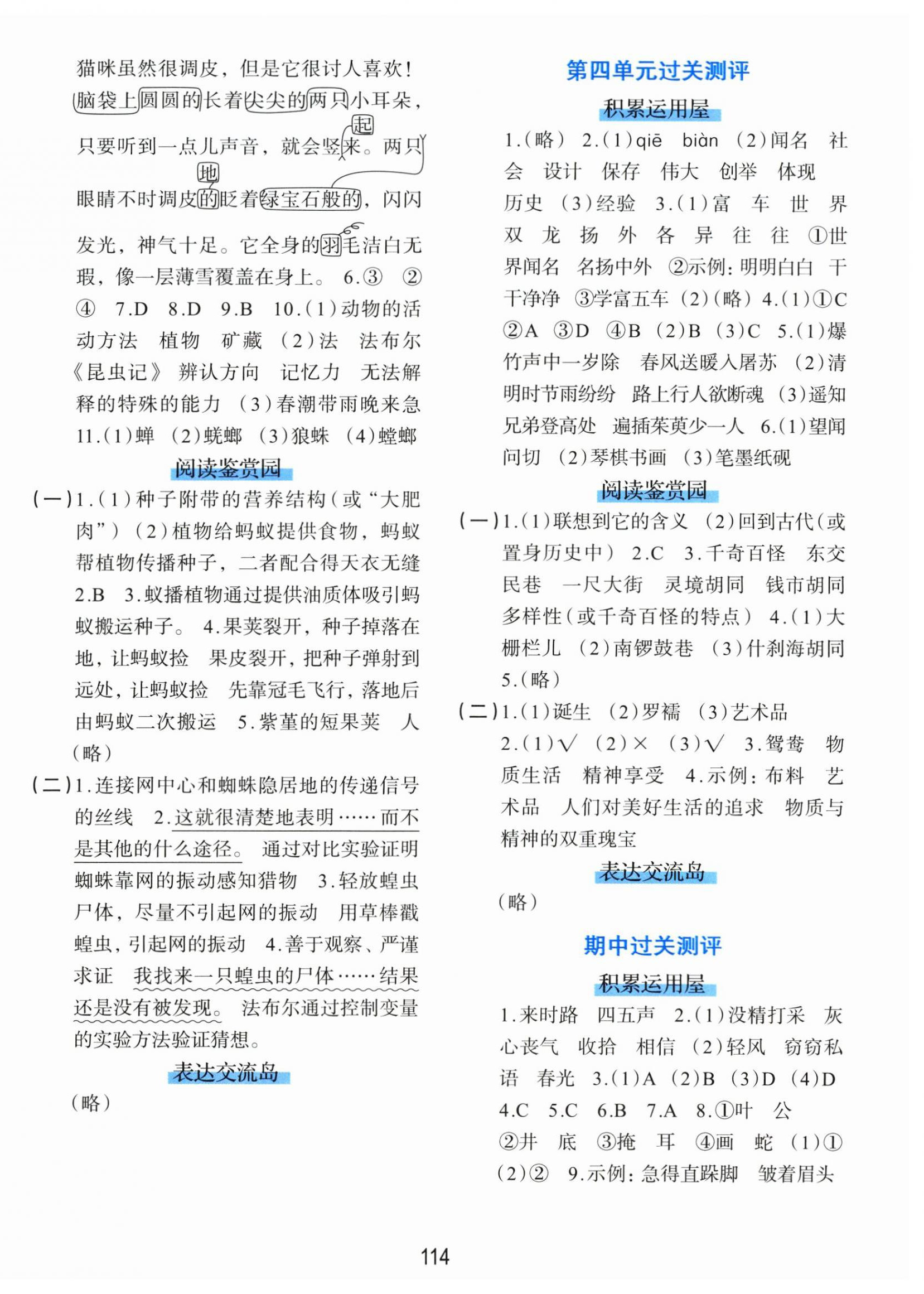 2026年知行合全程检测复习卷三年级语文下册人教版&nbsp;第2页