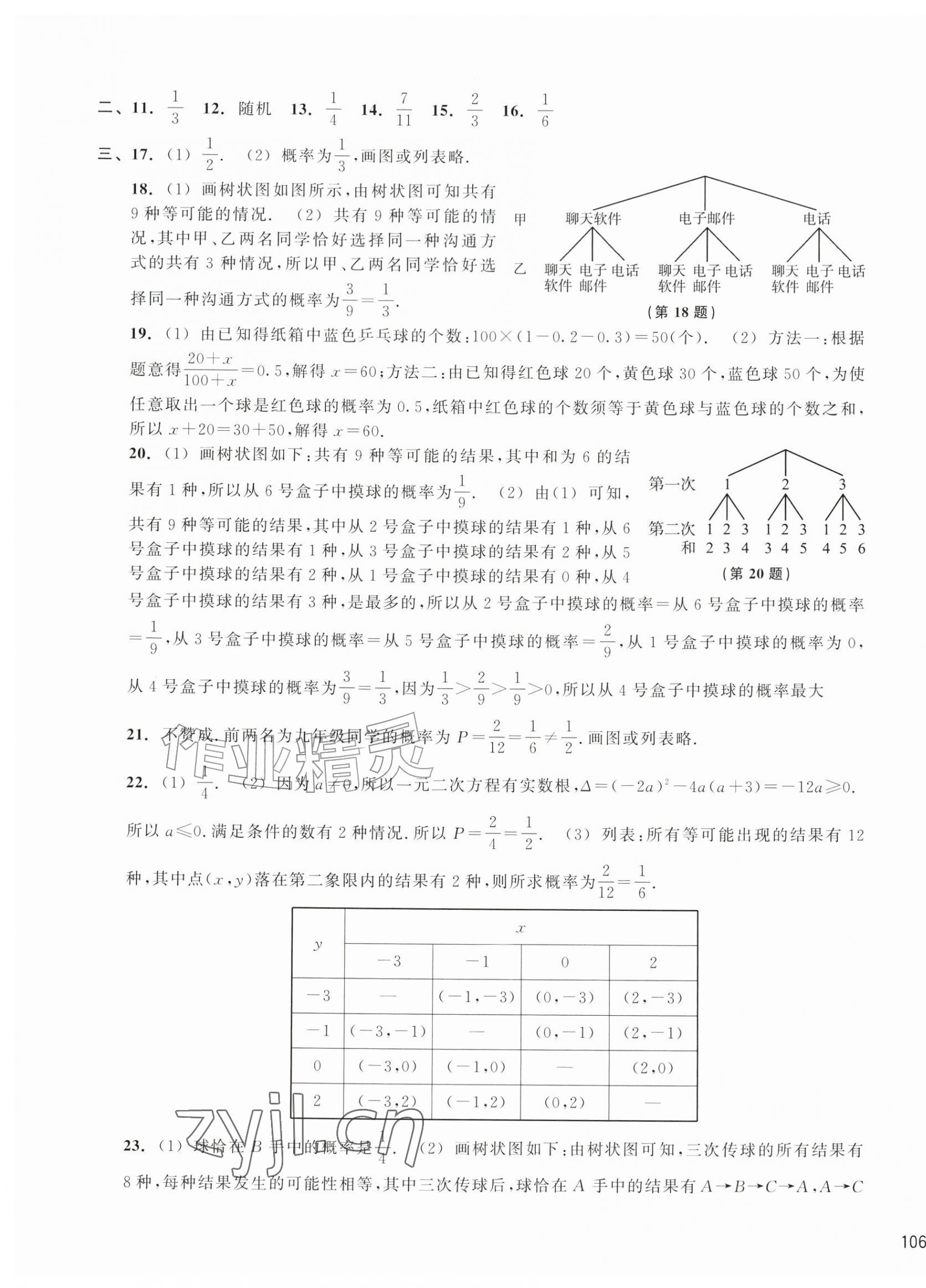 2026年新编单元能力训练九年级数学全一册浙教版&nbsp;第3页