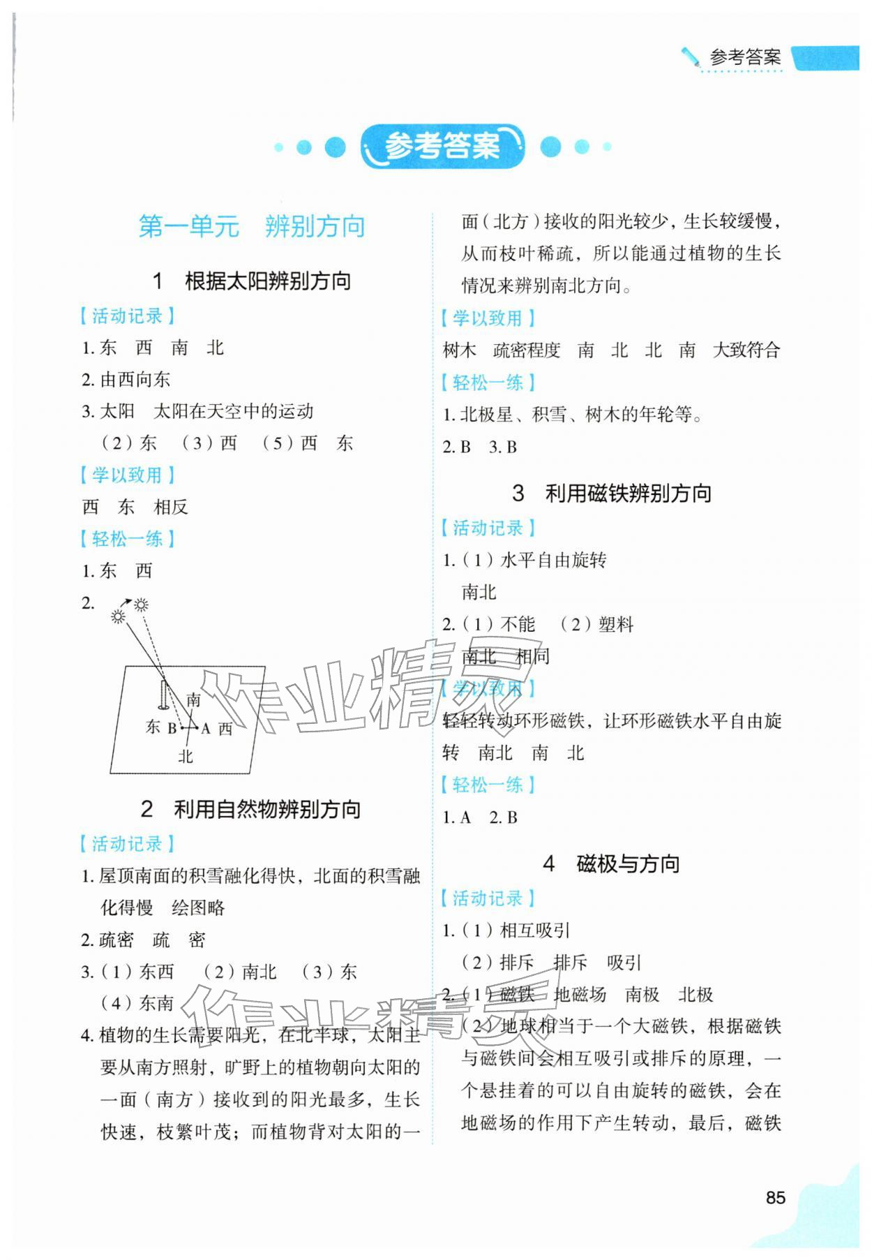 2026年能力培养与测试三年级科学下册教科版&nbsp;第1页