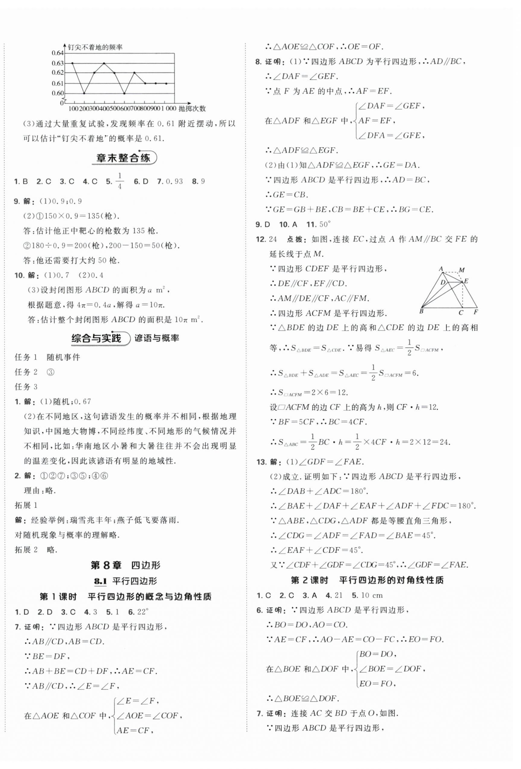 2026年点拨训练八年级数学下册苏科版&nbsp;第6页