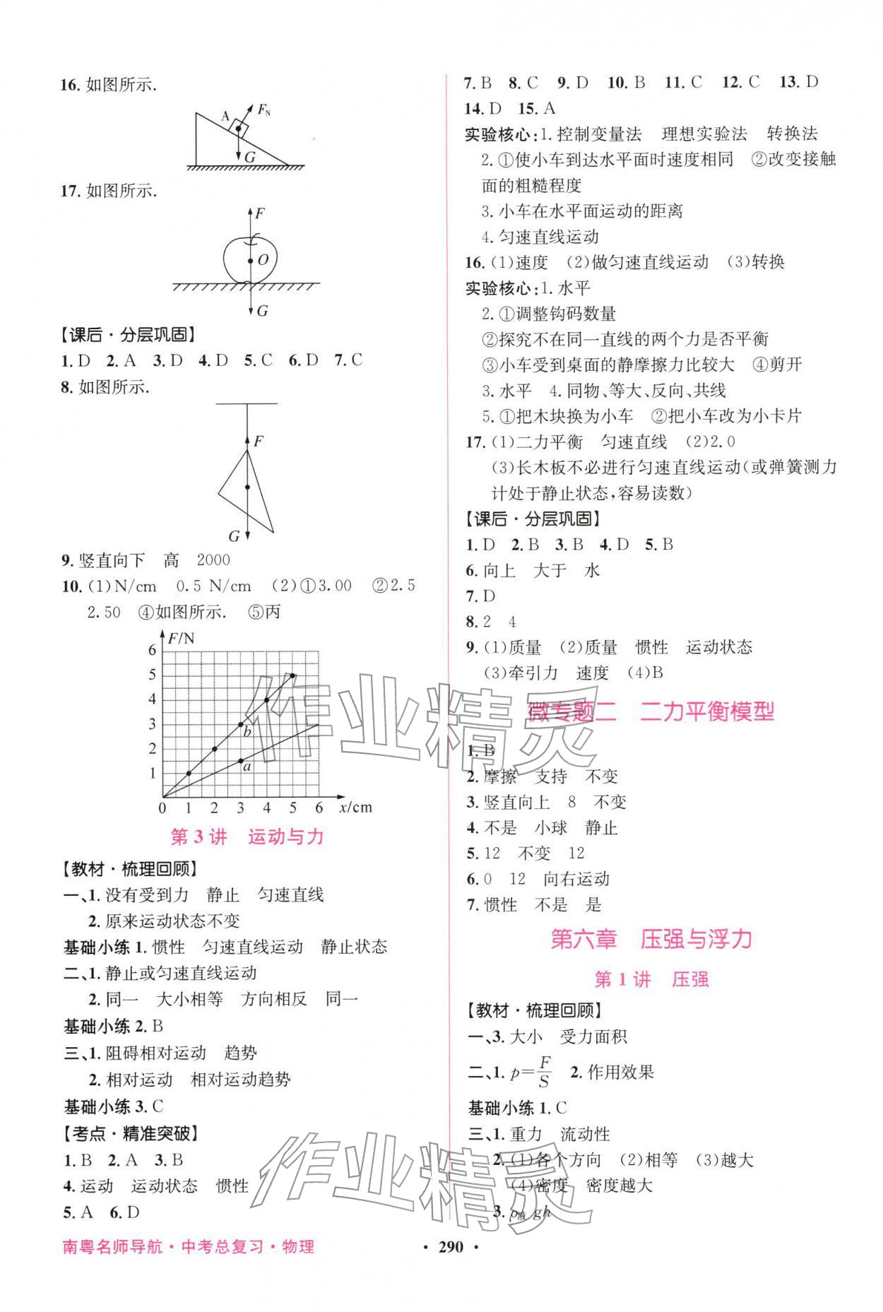 2026年南粤名师导航中考总复习物理中考&nbsp;第6页