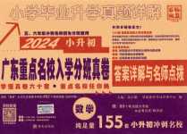 2024年小學畢業升學真題詳解數學廣東專版