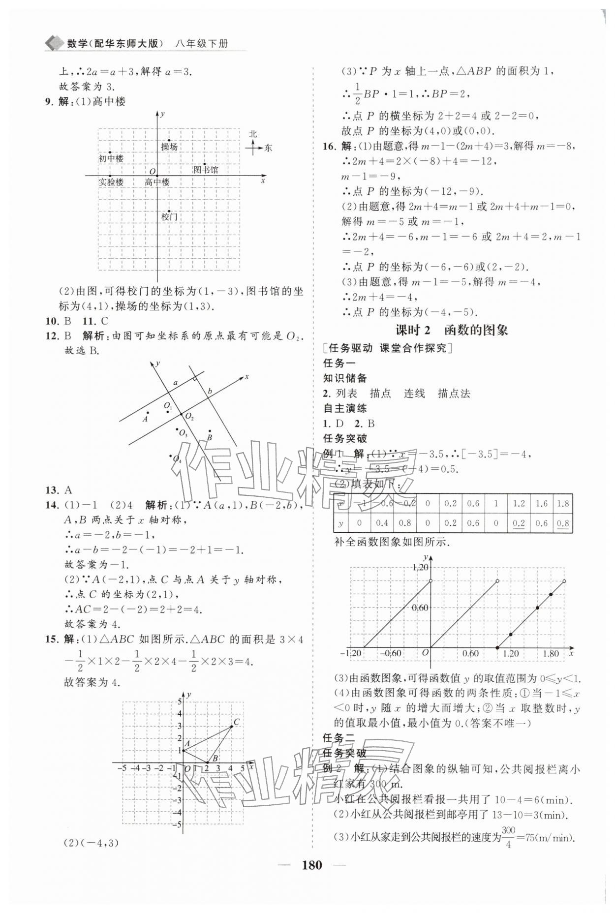 2026年新课程同步练习册八年级数学下册华师大版&nbsp;第12页