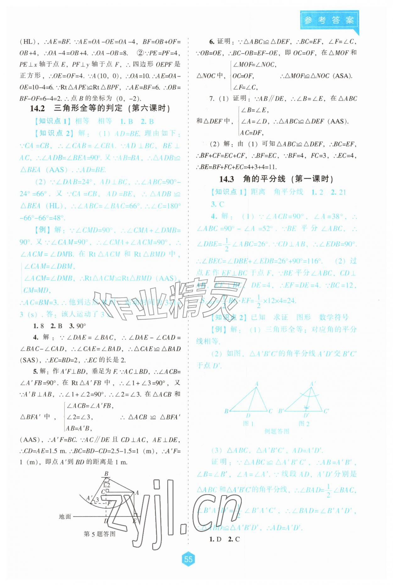 2026年新课程能力培养八年级数学上册人教版&nbsp;第7页