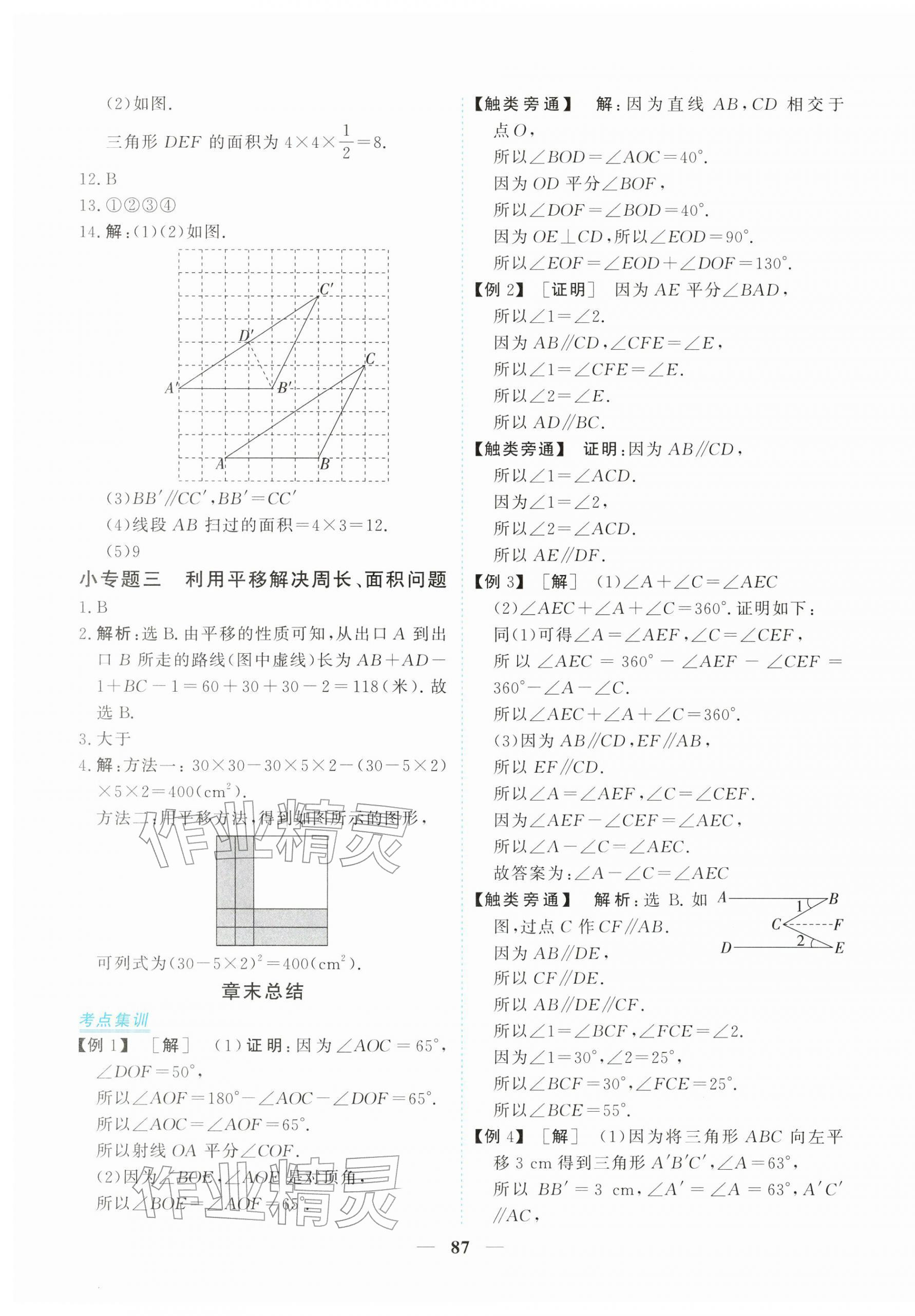 2026年新坐标同步练习七年级数学下册人教版青海专用&nbsp;第7页