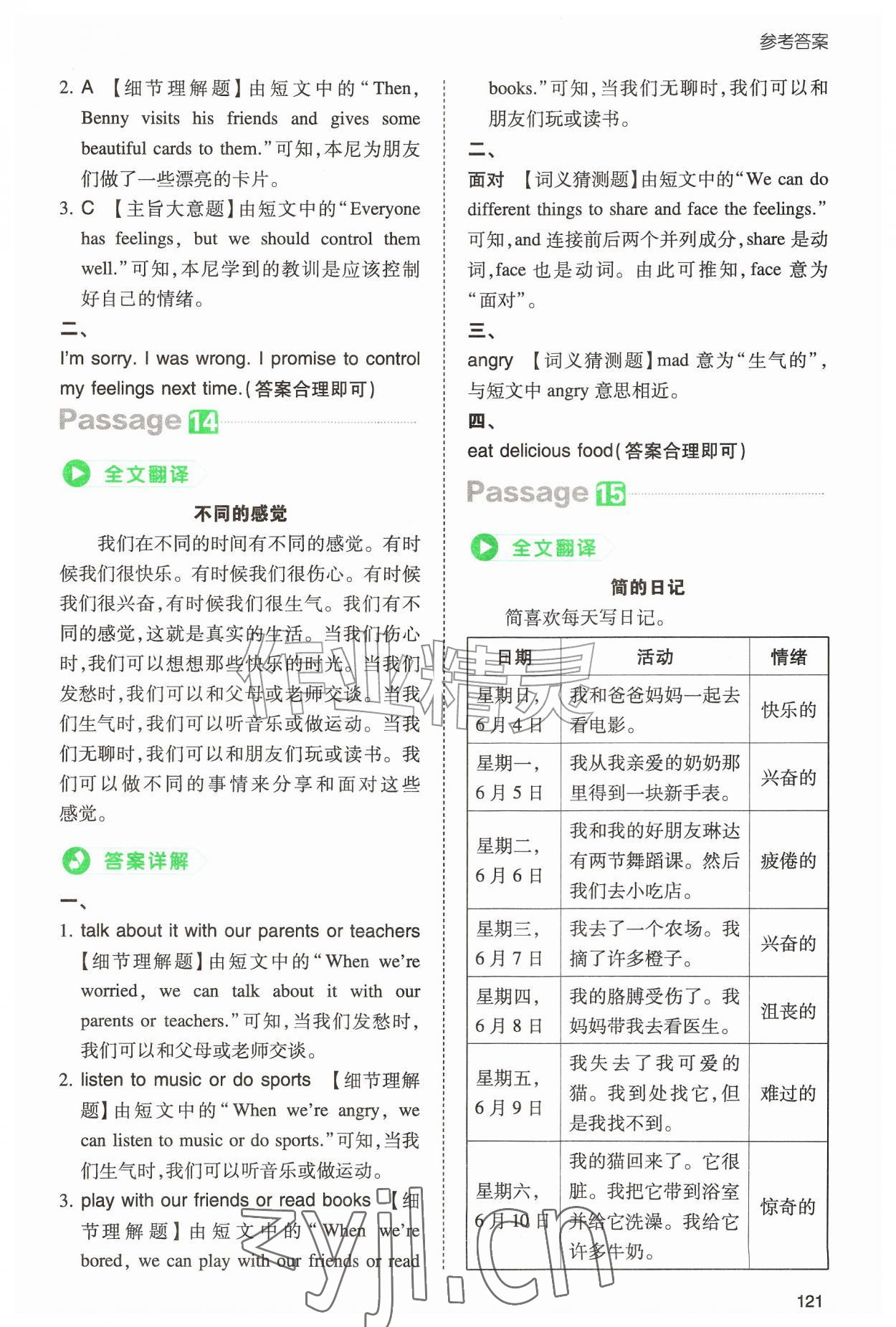 2026年一本小学英语阅读真题80篇五年级&nbsp;第9页